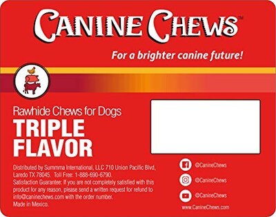 Foto 6 | Masticables Caninos Dog Dental Stick Twists, Paquete De 100 - Venta Internacional.