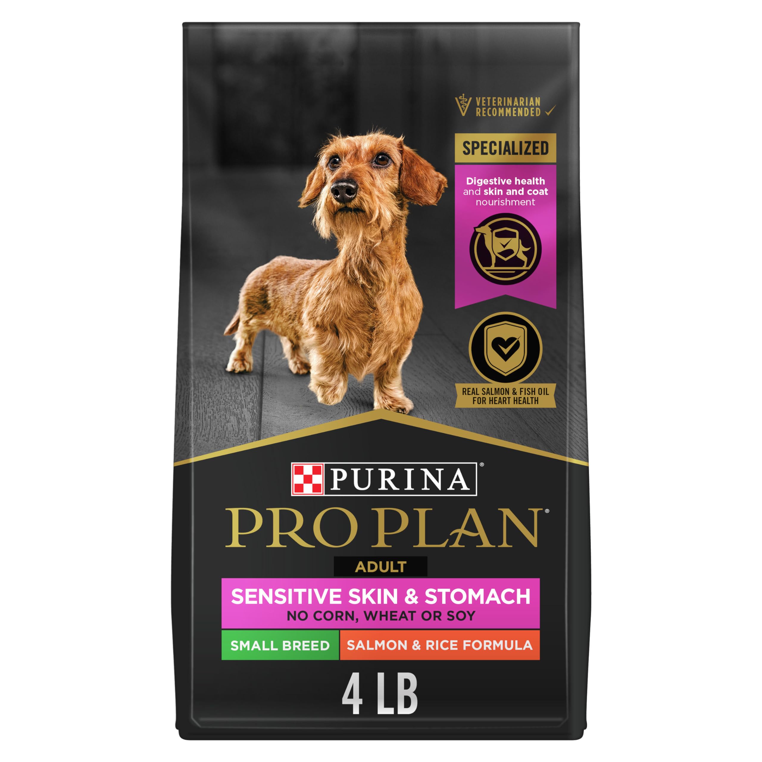 Foto 1 | Alimento Para Perros Purina Pro Plan, Piel Sensible, Estómago, Salmón, 1,8 Kg - Venta Internacional.