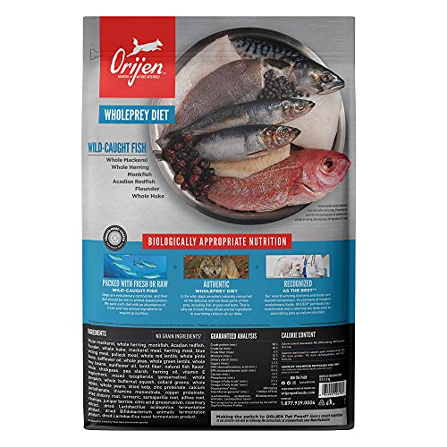 Foto 3 pulgar | Alimento Seco Para Perros Orijen Six Fish Recipe De 5,9 Kg Con Alto Contenido De Proteínas - Venta Internacional.