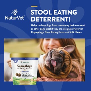 Foto 4 | Ayuda Respiratoria Chews Naturvet Coprophagia Deterrent + Para Perros - Venta Internacional.