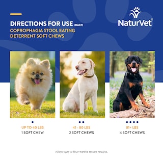 Foto 7 | Ayuda Respiratoria Chews Naturvet Coprophagia Deterrent + Para Perros - Venta Internacional.