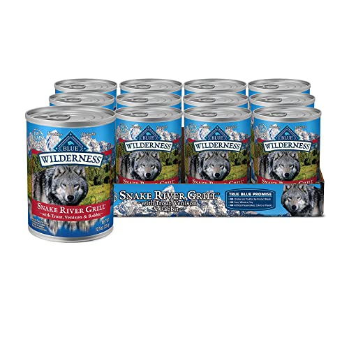 Alimento Húmedo Para Perros Blue Buffalo Wilderness Snake River 375 Ml X12 - Venta Internacional.