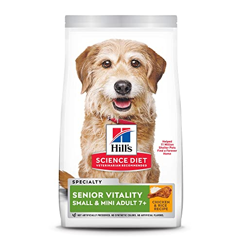 Foto 2 pulgar | Alimento Para Perros Hill's Science Diet Senior Vitality 7+ Small 1,6 Kg - Venta Internacional.