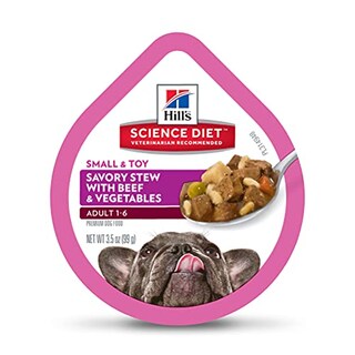 Foto 1 | Comida Húmeda Para Perros Hill's Science Diet Para Adultos Con Patas Pequeñas, Carne De Res, 12 Vece - Venta Intern