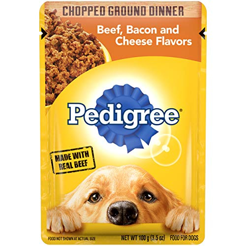 Foto 1 | Comida Húmeda Para Perros Pedigree, Carne Molida Picada, 100 G X16 - Venta Internacional.