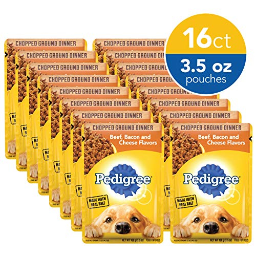 Foto 2 | Comida Húmeda Para Perros Pedigree, Carne Molida Picada, 100 G X16 - Venta Internacional.