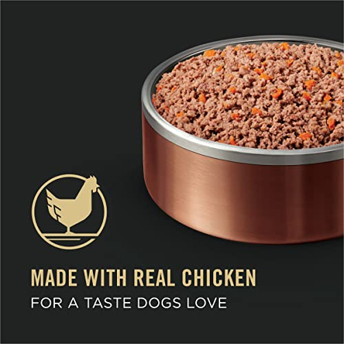 Foto 4 pulgar | Alimento Para Perros Purina Pro Plan Wet Paté De Pollo Y Zanahoria 390g - Venta Internacional.