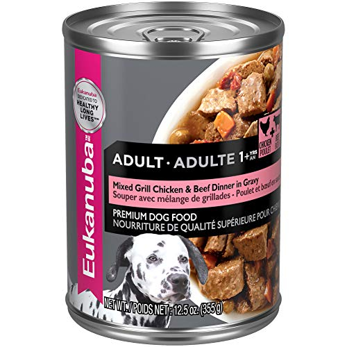 Comida Húmeda Para Perros Eukanuba, Mezcla De Pollo Y Ternera A La Parrilla, 375 Ml (12 - Venta Internacional.