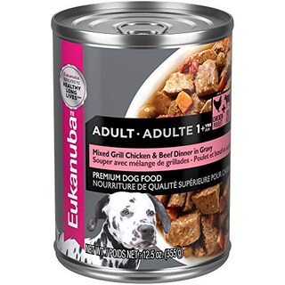 Foto 1 | Comida Húmeda Para Perros Eukanuba, Mezcla De Pollo Y Ternera A La Parrilla, 375 Ml (12 - Venta Internacional.