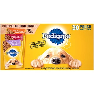 Foto 1 | Comida Suave Y Húmeda Para Perros Pedigree Choped Ground Din - Venta Internacional.