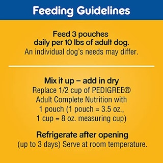 Foto 7 | Comida Suave Y Húmeda Para Perros Pedigree Choped Ground Din - Venta Internacional.