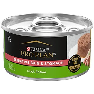 Foto 1 | Alimento Húmedo Para Gatos Purina Pro Plan Sensitive Skin Duck 90 G (paquete 2) - Venta Internacional.