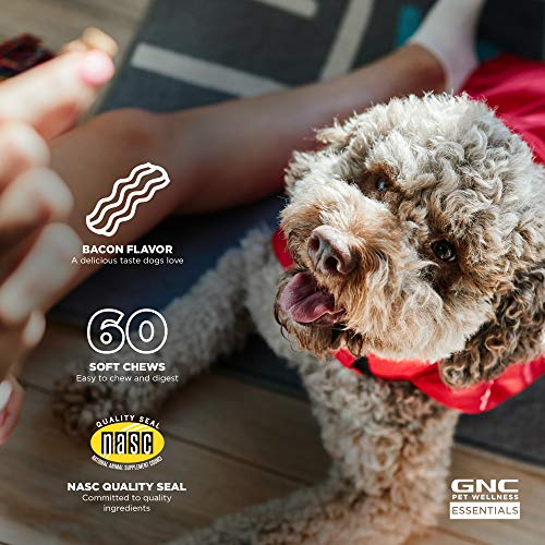 Foto 3 | Suplementos Masticables Suaves Y Calmantes Para Perros Gnc For Pets Essentials | 60 Unidades De Supl - Venta Internac