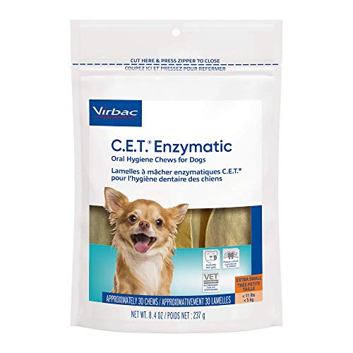 Masticables De Higiene Bucal Virbac Cet Enzymatic Para Perros - Venta Internacional.