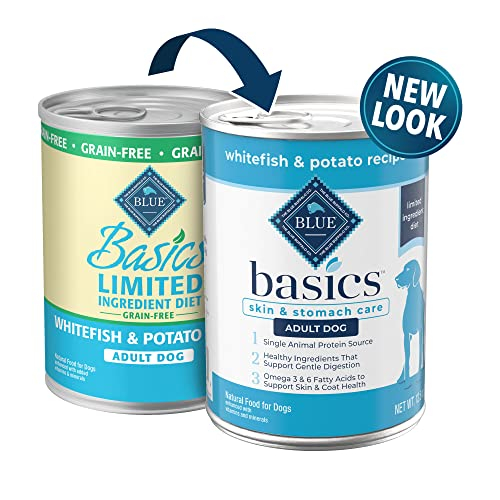 Foto 2 | Alimento Húmedo Para Perros Blue Buffalo Basics Para El Cuidado De La Piel Y El Estómago, 370 Ml - Venta Internacional.