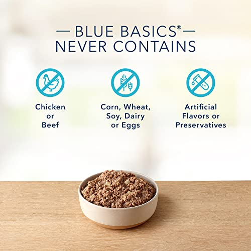 Foto 7 pulgar | Alimento Húmedo Para Perros Blue Buffalo Basics Para El Cuidado De La Piel Y El Estómago, 370 Ml - Venta Internacional.