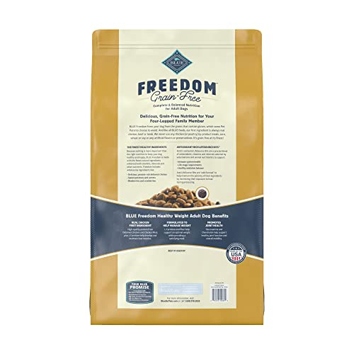 Foto 3 pulgar | Alimento Para Perros Blue Buffalo Freedom, Sin Cereales, Peso Saludable 10.8 - Venta Internacional.