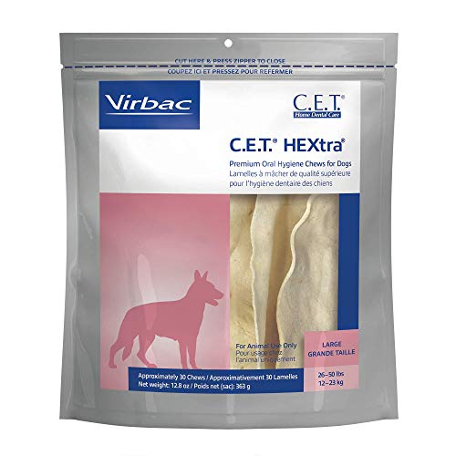 Foto 2 pulgar | Masticadores Dentales Virbac Cet Hextra Premium Para Perros Grandes - Venta Internacional.