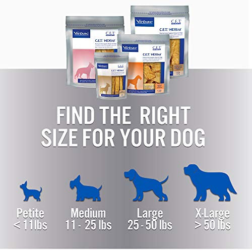 Foto 3 | Masticadores Dentales Virbac Cet Hextra Premium Para Perros Grandes - Venta Internacional.