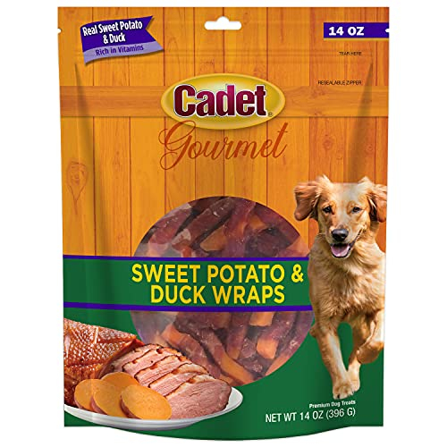 Rollos De Batata Y Pato Dog Treats Cadet Gourmet, 400 Ml - Venta Internacional.