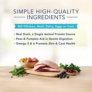 Foto 4 | Alimento Para Perros Blue Buffalo Basics Skin & Estomago Care Duck 10 Kg - Venta Internacional.