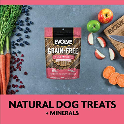 Foto 8 pulgar | Dog Treats Evolve, Sin Cereales, Salsa Seca De Salmón Y Batata - Venta Internacional.