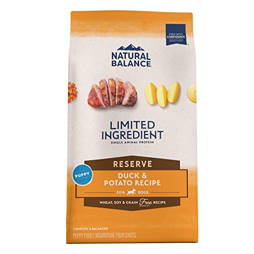 Alimento Para Perros Natural Balance Limited Para Cachorros De Pato Y Patata, 1,8 Kg - Venta Internacional.
