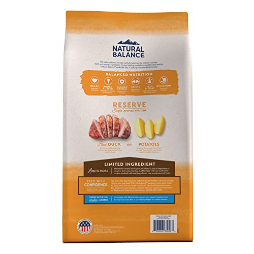 Foto 3 pulgar | Alimento Para Perros Natural Balance Limited Para Cachorros De Pato Y Patata, 1,8 Kg - Venta Internacional.