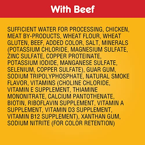 Foto 4 | Comida Para Perros Pedigree Choice, Cortada En Salsa Con Carne De Res, 390 Ml, 12 Unidades - Venta Internacional.