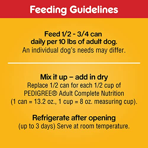 Foto 7 pulgar | Comida Para Perros Pedigree Choice, Cortada En Salsa Con Carne De Res, 390 Ml, 12 Unidades - Venta Internacional.