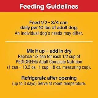 Foto 6 | Comida Para Perros Pedigree Choice, Cortada En Salsa Con Carne De Res, 390 Ml, 12 Unidades - Venta Internacional.
