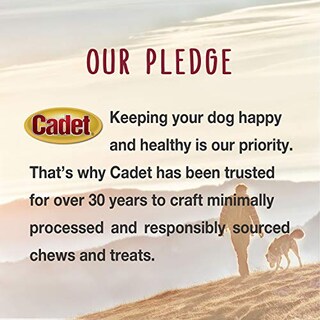 Foto 6 | Dog Treat Cadet Gourmet Triple Chews Pork Hide Twists, 6 Unidades - Venta Internacional.
