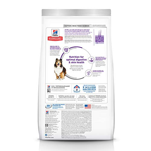 Foto 3 pulgar | Alimento Para Perros Hill's Science Diet Para Adultos, Estómago Sensible, 7 Kg - Venta Internacional.