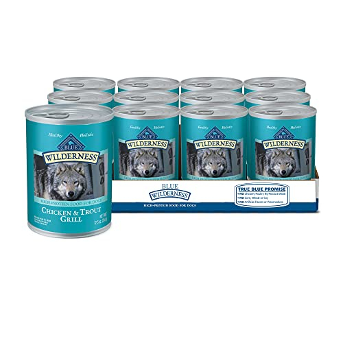 Comida Húmeda Para Perros Blue Buffalo Wilderness Adult Trucha & Chicken - Venta Internacional.