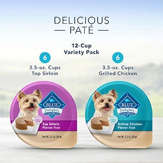 Foto 7 | Alimento Húmedo Para Perros Blue Buffalo Delights, Raza Pequeña, 100 G (12 Unidades) - Venta Internacional.