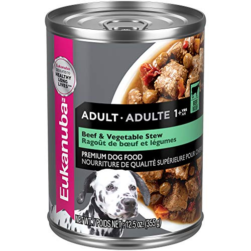 Foto 2 pulgar | Comida Húmeda Para Perros Eukanuba, Estofado De Ternera Y Verduras Para Adultos (12 X 370 Ml) - Venta Internacional.