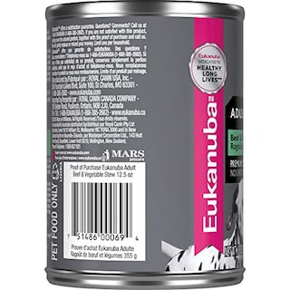 Foto 4 | Comida Húmeda Para Perros Eukanuba, Estofado De Ternera Y Verduras Para Adultos (12 X 370 Ml) - Venta Internacional.