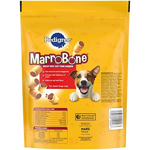 Foto 3 pulgar | Golosinas Para Perros Pedigree Marrotone Con Sabor A Ternera Real, 700 G - Venta Internacional.