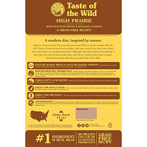 Foto 3 pulgar | Comida Para Perros Taste Of The Wild High Prairie, 6,35 Kg - Venta Internacional.