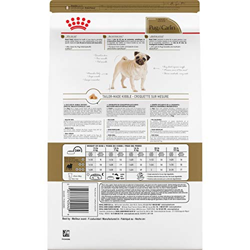 Foto 3 pulgar | Alimento Para Perros Royal Canin Pug Específico Para Razas Adultas, 4,5 Kg - Venta Internacional.