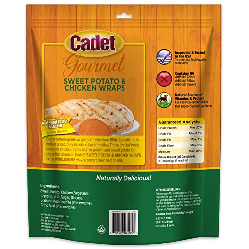 Foto 8 pulgar | Golosinas Para Perros Cadet Gourmet Con Batata Y Pollo, 800 Ml - Venta Internacional.