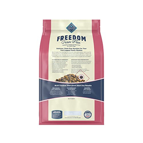 Foto 3 pulgar | Alimento Para Perros Blue Buffalo Freedom, Sin Cereales, Raza Pequeña, 1,8 Kg - Venta Internacional.