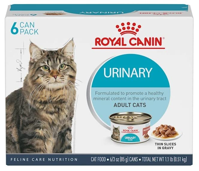 Foto 2 pulgar | Comida Húmeda Para Gatos Royal Canin Feline Urinary Care 90 Ml X6 - Venta Internacional.
