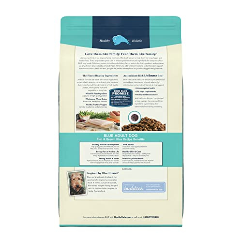 Foto 4 pulgar | Alimento para Perros Blue Buffalo Life Protection Fish & Brown Rice 6.8k - Venta Internacional