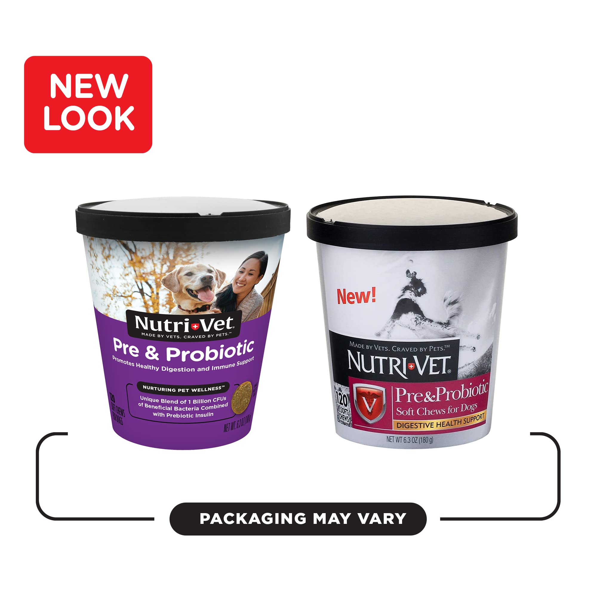 Foto 8 pulgar | Soft Chews Nutri-vet Pre Y Probiotic Para Perros 120 Unidades - Venta Internacional.