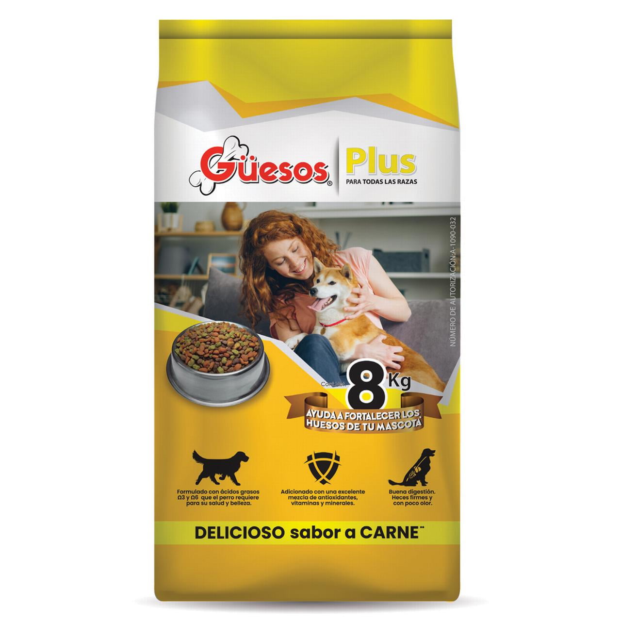 Alimento Para Perros Güesos Plus 8 Kg