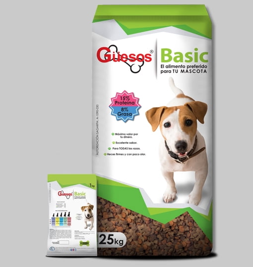 Alimento Para Perros Güesos Basic 25 Kg