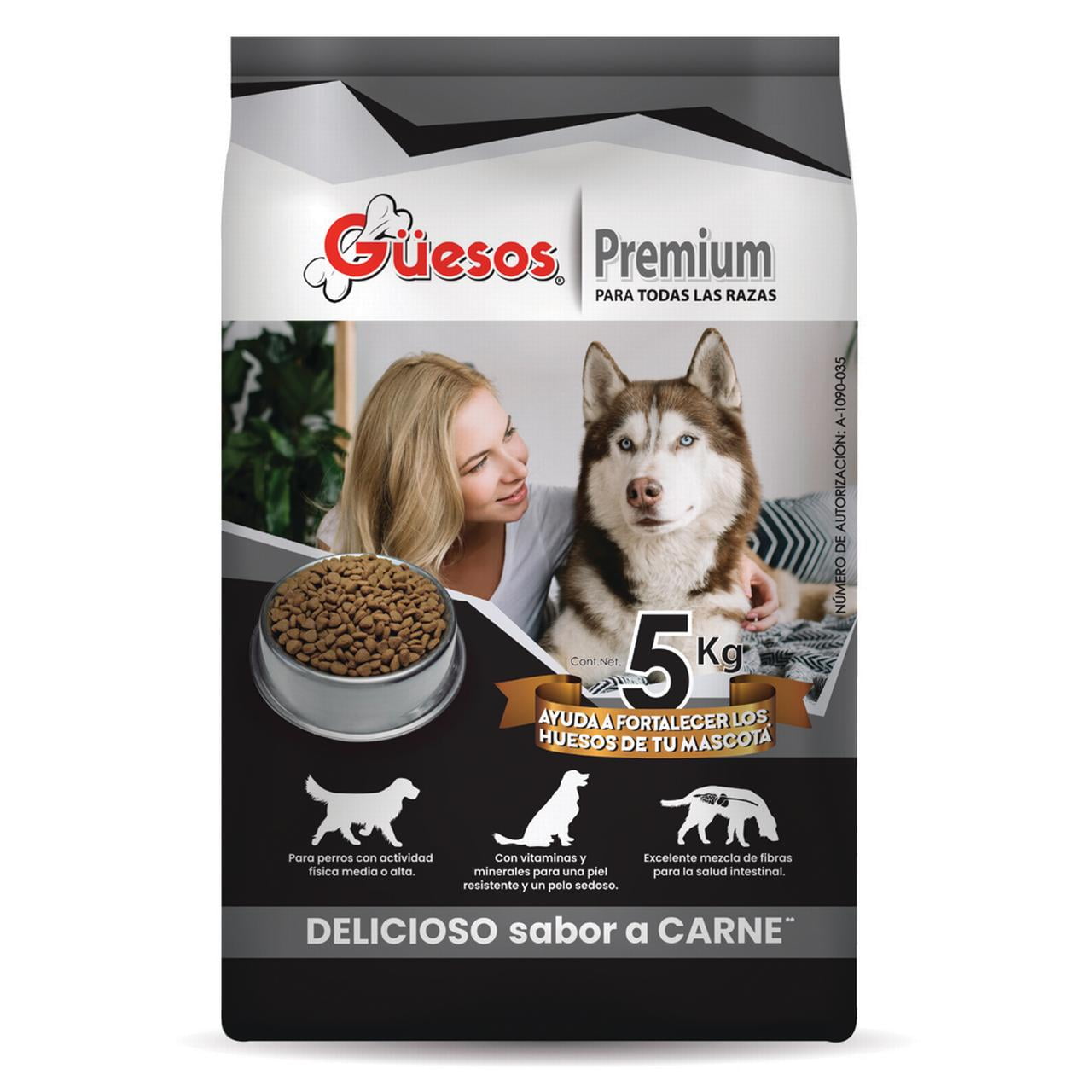 Foto 1 | Alimento Para Perros Güesos Premium 5kg