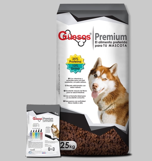 Alimento Para Perros Güesos Güesos Premium 25 Kg