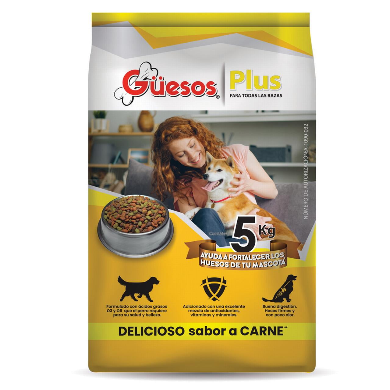 Alimento Para Perros Güesos Plus 5 Kg